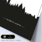 Poster con mapa de Wroclaw - Polonia. Láminas con Skyline de ciudades de Europa con sombra negra.-Artwork-Nacnic-Nacnic Estudio SL