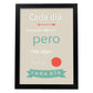 Poster con mensaje feliz. Lámina Cada día....-Artwork-Nacnic-A3-Marco Negro-Nacnic Estudio SL