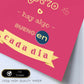 Poster con mensaje feliz. Lámina El amor lo puede todo.-Artwork-Nacnic-Nacnic Estudio SL
