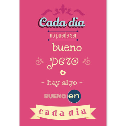 Poster con mensaje feliz. Lámina El amor lo puede todo.-Artwork-Nacnic-A4-Sin marco-Nacnic Estudio SL