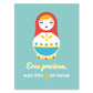 Poster con mensaje feliz. Lámina Eres preciosa por dentro y por fuera.-Artwork-Nacnic-A4-Sin marco-Nacnic Estudio SL