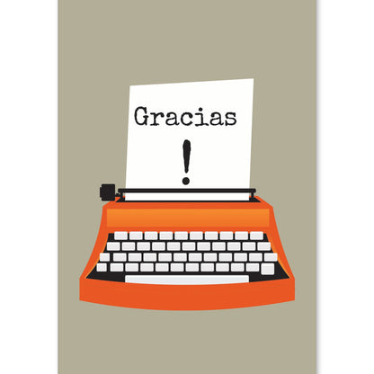 Poster con mensaje feliz. Lámina Gracias.-Artwork-Nacnic-A4-Sin marco-Nacnic Estudio SL
