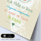 Poster con mensaje feliz. Lámina La vida te lleva.-Artwork-Nacnic-Nacnic Estudio SL