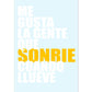 Poster con mensaje feliz. Lámina Me gusta la gente.-Artwork-Nacnic-A4-Sin marco-Nacnic Estudio SL