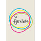 Poster con mensaje feliz. Lámina Se flexible 2.-Artwork-Nacnic-A4-Sin marco-Nacnic Estudio SL