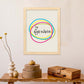 Poster con mensaje feliz. Lámina Se flexible 2.-Artwork-Nacnic-Nacnic Estudio SL