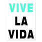 Poster con mensaje feliz. Lámina vive la vida.-Artwork-Nacnic-A4-Sin marco-Nacnic Estudio SL