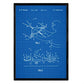 Poster con patente de Arnés de seguridad. Lámina con diseño de patente antigua-Artwork-Nacnic-Nacnic Estudio SL