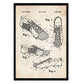 Poster con patente de Botas de tacos1. Lámina con diseño de patente antigua.-Artwork-Nacnic-Nacnic Estudio SL