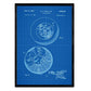 Poster con patente de Capsula espacial 2. Lámina con diseño de patente antigua-Artwork-Nacnic-Nacnic Estudio SL