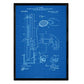 Poster con patente de Esfigmomanómetro. Lámina con diseño de patente antigua-Artwork-Nacnic-Nacnic Estudio SL