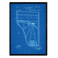 Poster con patente de Piano. Lámina con diseño de patente antigua-Artwork-Nacnic-Nacnic Estudio SL