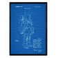 Poster con patente de Traje de astronauta. Lámina con diseño de patente antigua-Artwork-Nacnic-Nacnic Estudio SL