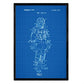 Poster con patente de Traje interno astronauta. Lámina con diseño de patente antigua-Artwork-Nacnic-Nacnic Estudio SL