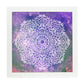 Poster cuadrado con dibujos de mandalas. Lámina Mandala azul claro Éter, ilustrada con mandalas coloridos y complejos.-Artwork-Nacnic-20x20 cm-Marco Blanco-Nacnic Estudio SL