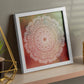Poster cuadrado con dibujos de mandalas. Lámina mandala de la creatividad, ilustrada con mandalas coloridos y complejos.-Artwork-Nacnic-Nacnic Estudio SL