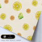 Poster cuadrado de Frutas ácidas. Lámina de frutas y verduras de forma cuadrada, ilustrada con dibujos a color.-Artwork-Nacnic-Nacnic Estudio SL