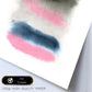 Poster de Abstracto rosa negro. Lámina colorida con diseño nórdico.-Artwork-Nacnic-Nacnic Estudio SL