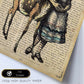 Poster de Alicia con cervatillo. Láminas de Alicia en el Pais de las Maravillas.-Artwork-Nacnic-Nacnic Estudio SL
