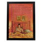 Poster de Amelie. Láminas de cine antiguo de Hollywood. Diseño de cine vintage con definiciones.-Artwork-Nacnic-A4-Marco Negro-Nacnic Estudio SL