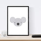 Poster de Animales dulces. Lámina de animales para niños.-Artwork-Nacnic-Nacnic Estudio SL