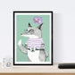 Poster de Animales modernos color. Lámina de animales con diseño nordico.-Artwork-Nacnic-Nacnic Estudio SL