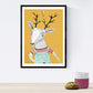 Poster de Animales modernos color. Lámina de animales con diseño nordico.-Artwork-Nacnic-Nacnic Estudio SL