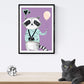 Poster de Animales modernos color. Lámina de animales con diseño nordico.-Artwork-Nacnic-Nacnic Estudio SL