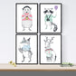 Poster de Animales modernos escandinavos. Lámina de animales con diseño nordico.-Artwork-Nacnic-Nacnic Estudio SL