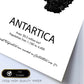 Poster de Antartida. Láminas de paises y continentes del mundo.-Artwork-Nacnic-Nacnic Estudio SL