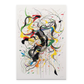 Póster Abstracto de Árbol con Líneas Curvas de Wu Gu