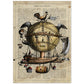 Poster de Arca de Noe. Láminas de globos aeroestáticos. Diseño con imágenes de globos.-Artwork-Nacnic-A4-Sin marco-Nacnic Estudio SL