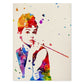 Poster de Audrey Hepburn. Láminas de cine, películas, y actores. Posters de películas antiguas con estilo acuarela.-Artwork-Nacnic-A4-Sin marco-Nacnic Estudio SL