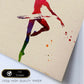 Poster de Bailarina de ballet con diseño acuarela. Mix de láminas con estilo acuarela-Artwork-Nacnic-Nacnic Estudio SL