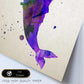 Poster de Ballena estilo acuarela. Láminas de animales con estilo acuarela-Artwork-Nacnic-Nacnic Estudio SL