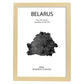 Poster de Belarus. Láminas de paises y continentes del mundo.-Artwork-Nacnic-A4-Marco Madera clara-Nacnic Estudio SL