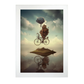 Póster de Bicicleta Surrealista: Explorando lo Irreal