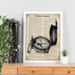 Poster de Brújula. Láminas vintage con definiciones. Diseño de interiores.-Artwork-Nacnic-Nacnic Estudio SL