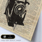 Poster de Camara Kinax corazon. Láminas de cámaras de fotos antiguas. Decoración de fotografía.-Artwork-Nacnic-Nacnic Estudio SL