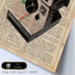 Poster de Camara Polaroid. Láminas de cámaras de fotos antiguas. Decoración de fotografía.-Artwork-Nacnic-Nacnic Estudio SL