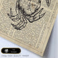 Poster de Cangrejo Vintage con definición. Láminas de animales con texto y definición. Diseño de interiores basado en animales.-Artwork-Nacnic-Nacnic Estudio SL