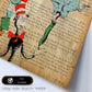 Poster de Cat in the hut amigos. Láminas coloridas con definiciones. Ilustraciones llenas de color para-Artwork-Nacnic-Nacnic Estudio SL