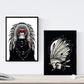 Poster de Chaman flechas. Lámina decorativa de diseño.-Artwork-Nacnic-Nacnic Estudio SL