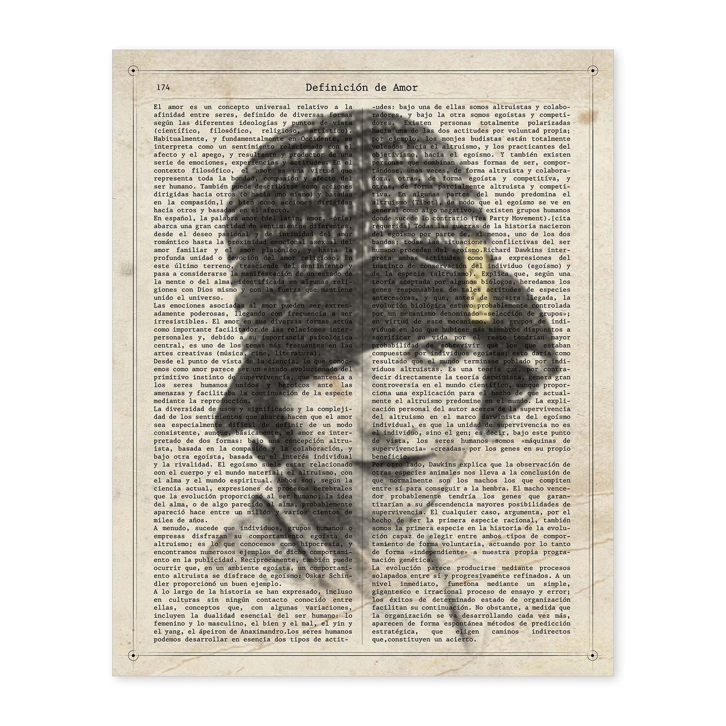 Poster de Chica de los 50.Láminas vintage para Posters con diseño vintage y definiciones.-Artwork-Nacnic-A4-Sin marco-Nacnic Estudio SL