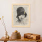 Poster de Chica de los 50.Láminas vintage para Posters con diseño vintage y definiciones.-Artwork-Nacnic-Nacnic Estudio SL