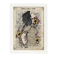 Poster de Chica primavera.Láminas de chicas con textos. Diseño de interiores para mujeres.-Artwork-Nacnic-A3-Marco Blanco-Nacnic Estudio SL