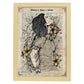 Poster de Chica primavera.Láminas de chicas con textos. Diseño de interiores para mujeres.-Artwork-Nacnic-A3-Marco Madera clara-Nacnic Estudio SL