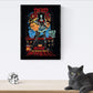 Poster de Chicas guerreras. Lámina decorativa de diseño.-Artwork-Nacnic-Nacnic Estudio SL