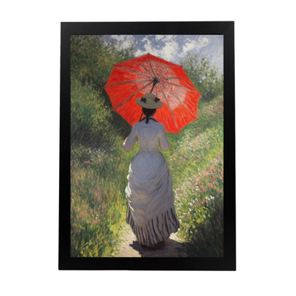 Lámina Claude Monet en Blanco y Negro