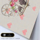 Poster de coches y vehículos. Lámina Coche de caballos de día con imágenes iilustradas de coches vintage a todo color.-Artwork-Nacnic-Nacnic Estudio SL